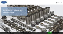 Desktop Screenshot of motorservis.cz